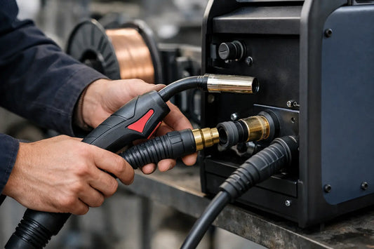 Cómo instalar una antorcha para MIG correctamente