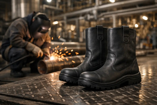 Mejores botas para soldador industrial en planta