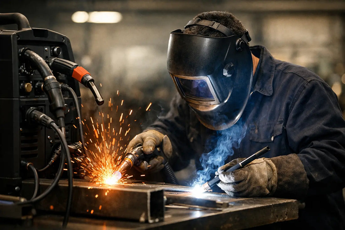Guía de soldadura multiproceso industrial
