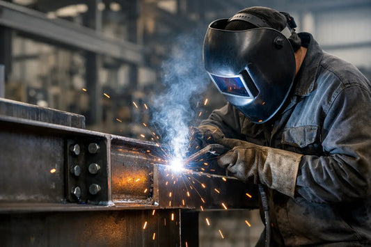 Cuánto amperaje necesita la soldadura estructural