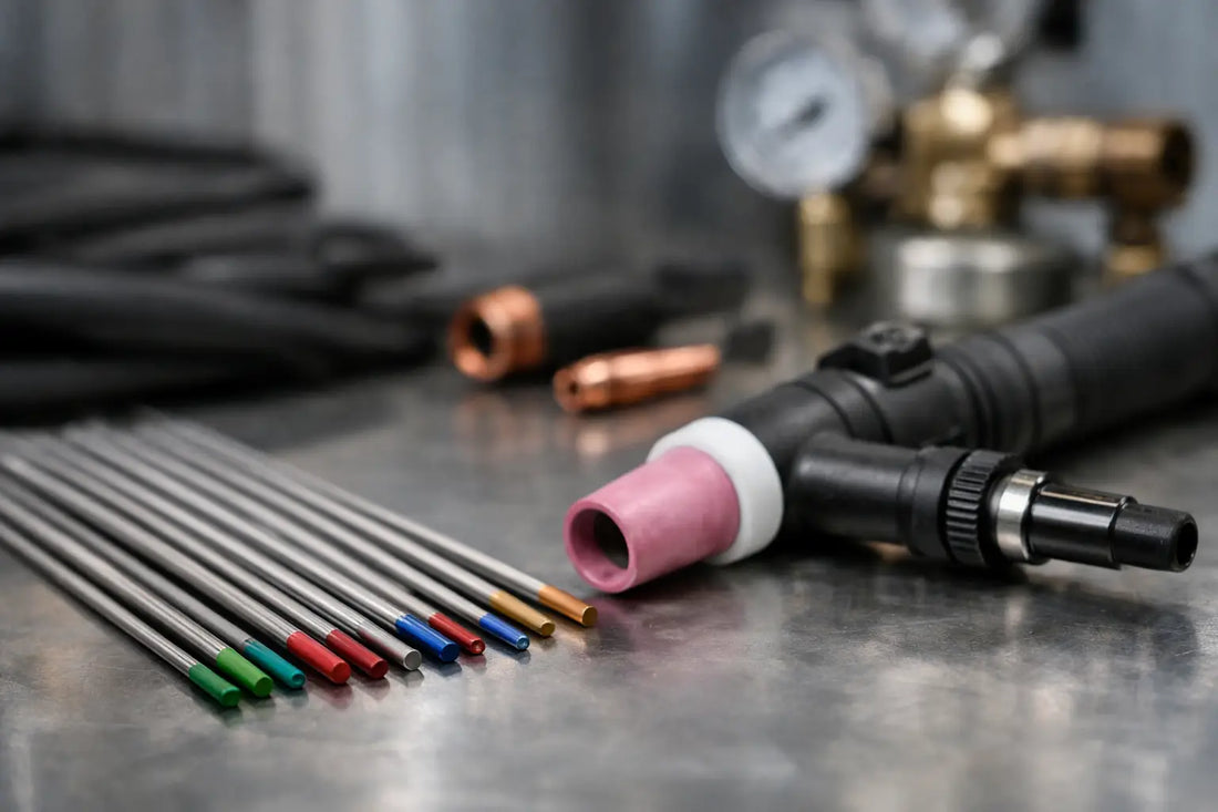 Cómo elegir tungsteno para TIG sin fallar