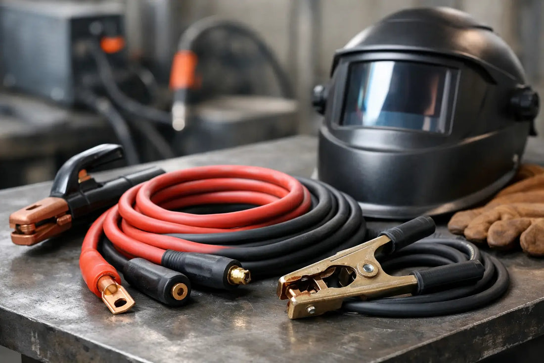 Guía de cables para soldadura: sección y seguridad