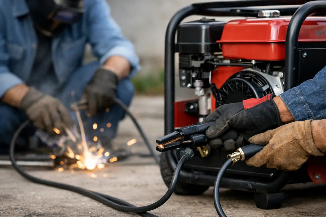 Cómo conectar motosoldadora correctamente