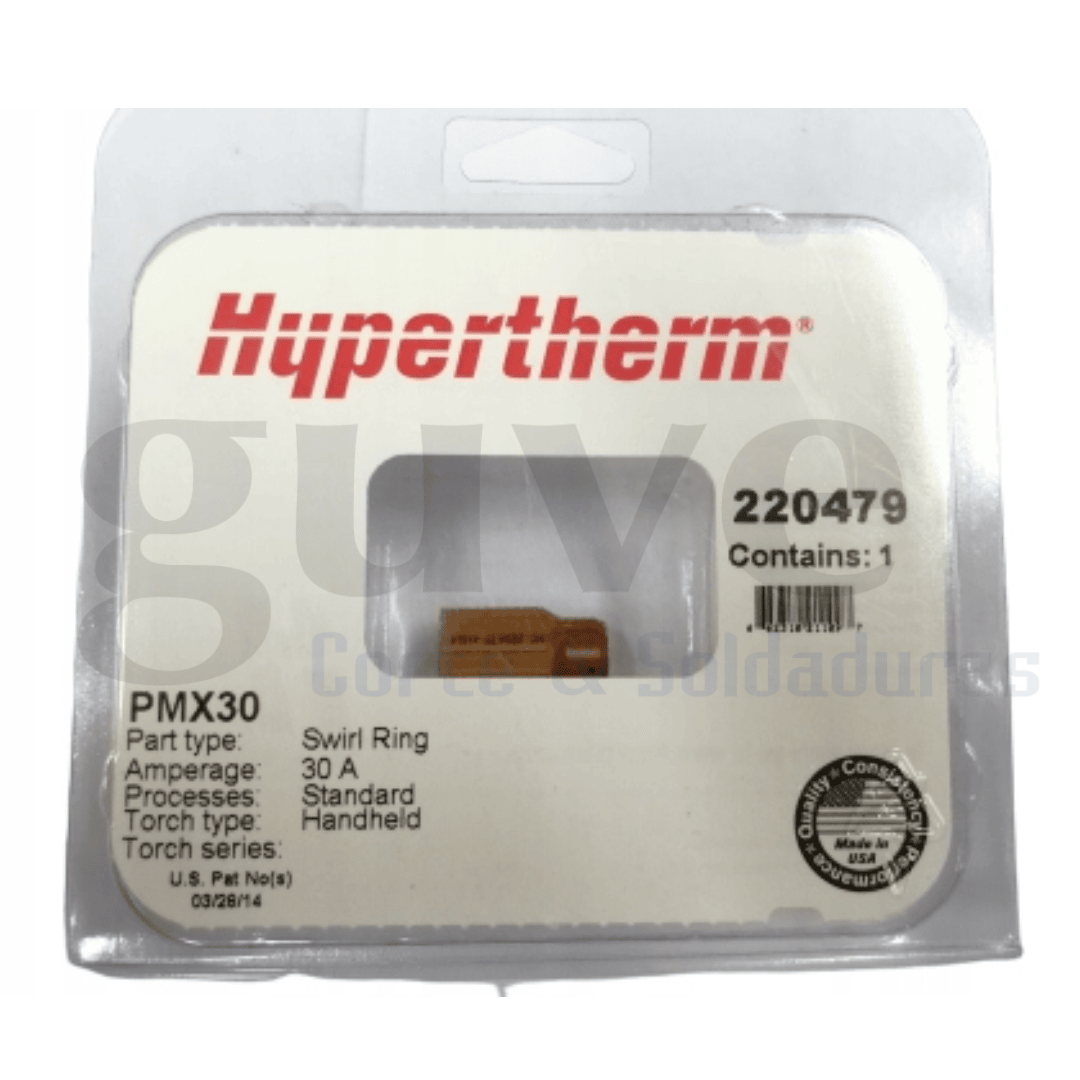 DISTRIBUIDOR DE GAS HYPERTHERM POWERMAX 30 - Tienda GUVE