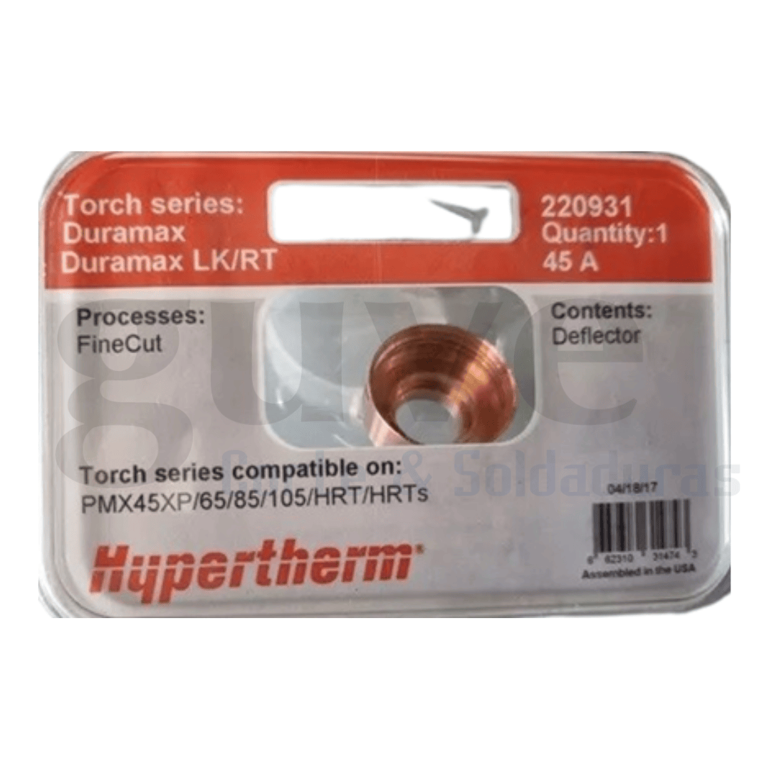 ESCUDO PMX65 HYPERTHERM 220931