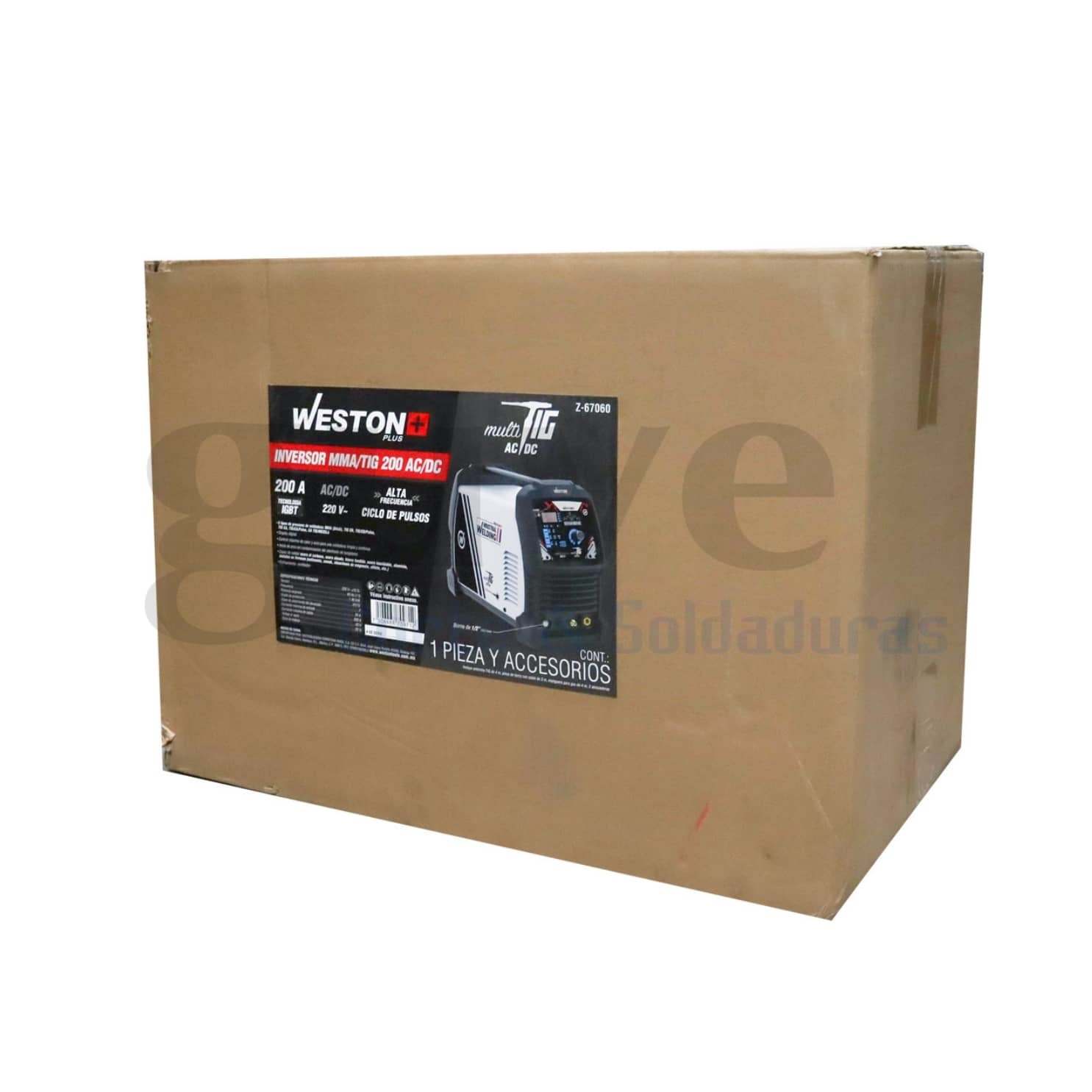 INVERSOR MULTI TIG/MMA 200A Z-67060 emp