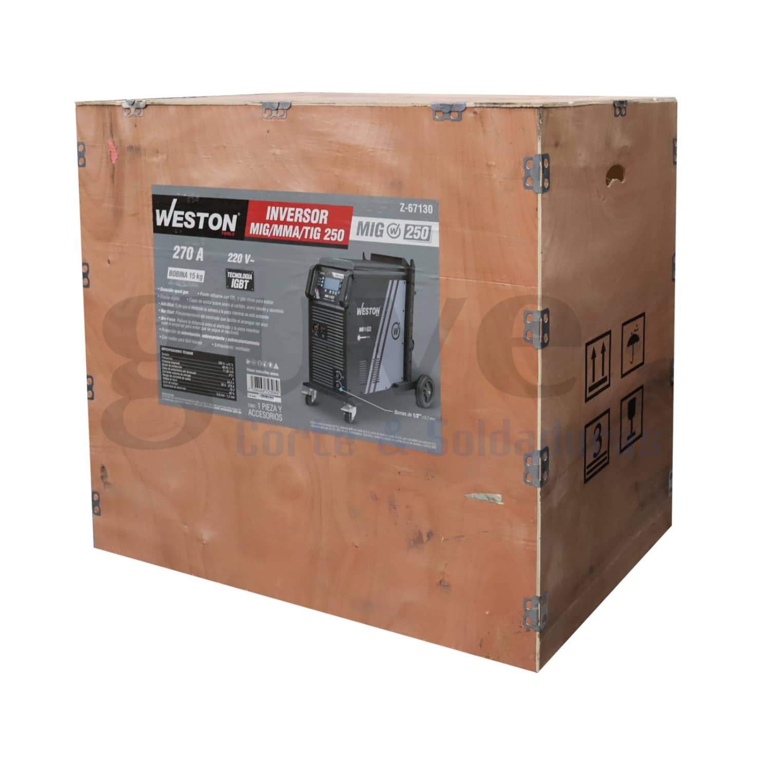 INVERSOR MIG/MMA/TIG 250A Z-67130 EMP