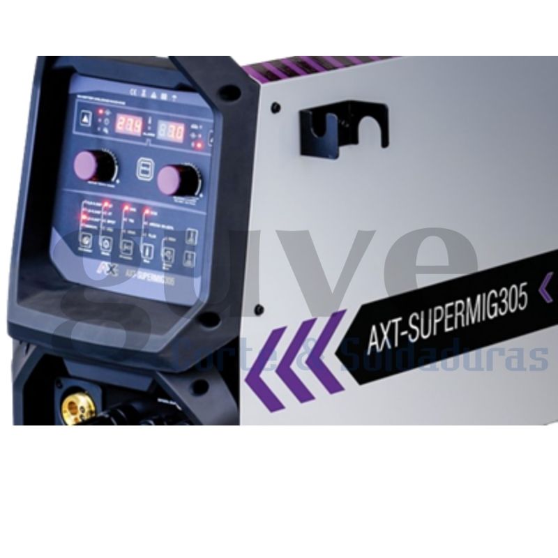 AXT-SUPERMIG305 Soldadora inversor MIG GAS/NO GAS, Electrodo y TIG LIFT