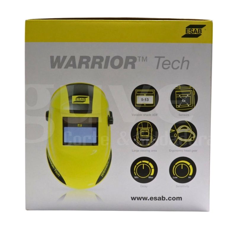 Careta Electrónica WARRIOR TECH SOMBRA 9-13 - Tienda GUVE