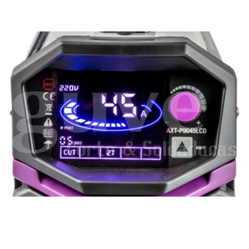 AXT-P9045LCD Cortadora de Plasma foto producto panel de control