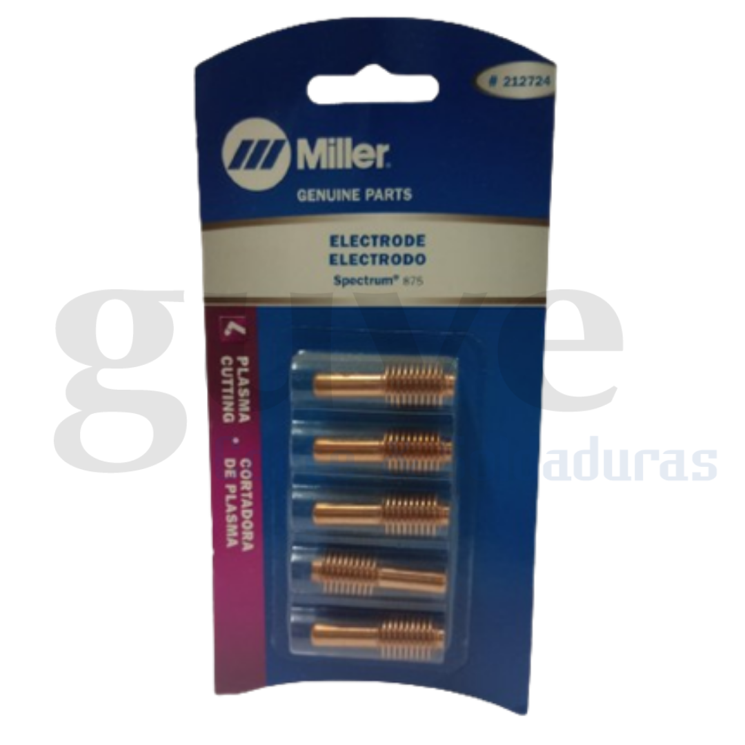 ELECTRODO ICE-80T/TM/CX 40/60/80AMP. MILLER 212724 - Tienda GUVE