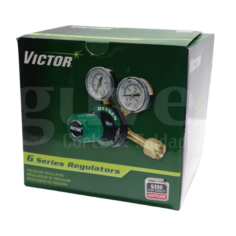 Regulador VICTOR CUT SKILL G350-150-540 Oxígeno - Tienda GUVE