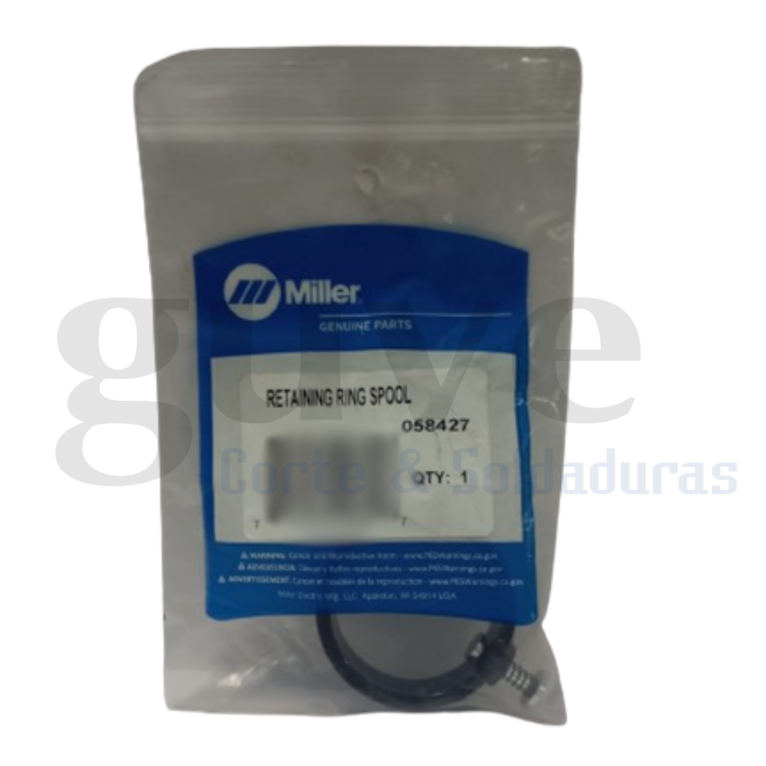 RING, RETAINING SPOOL, MILLER 058427 - Tienda GUVE