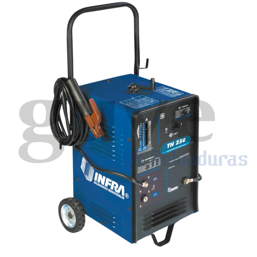 Soldador Electrodo CA/CC TH-250 - Tienda GUVE