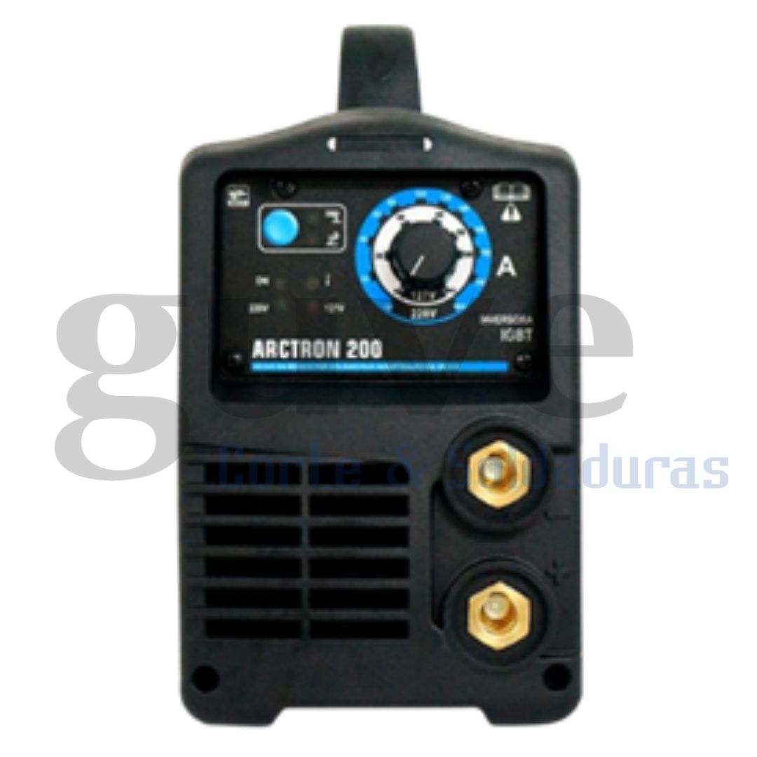 Soldador Inversor Electrodo y Tig ARCTRON 200 - Tienda GUVE