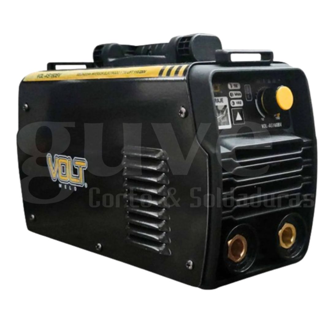 Soldadora inversor Electrodo y Tig Lift Bi-Voltaje VOL-AS160BV - Tienda GUVE