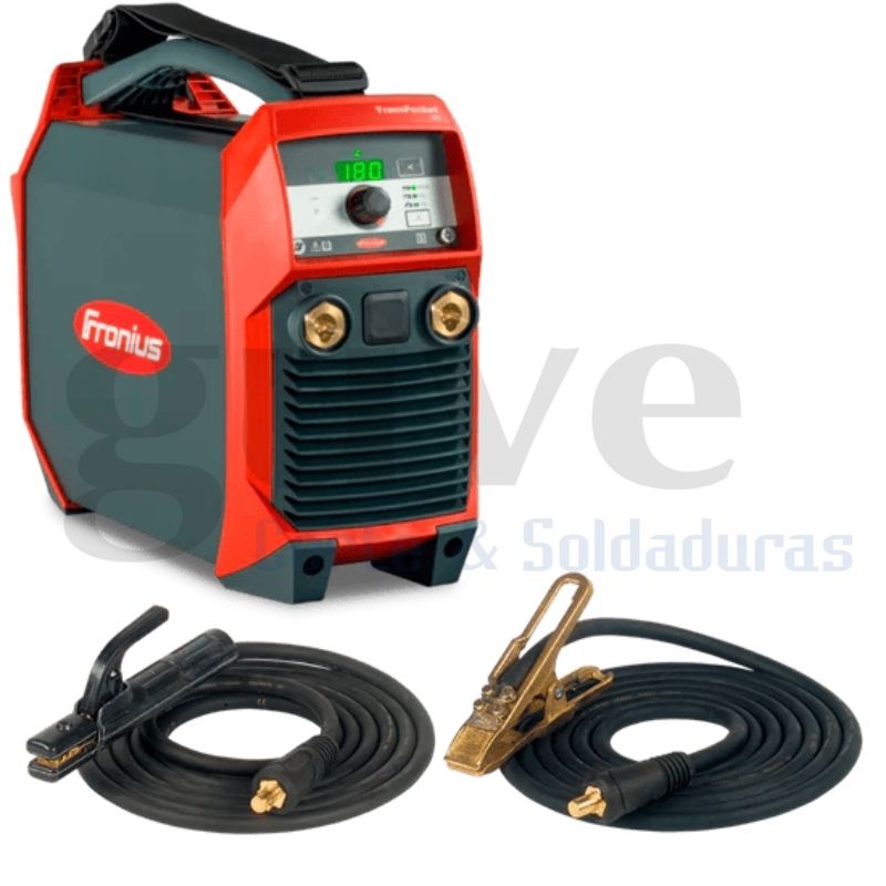 Soldadora Inversora TRANSPOCKET 180A Set básico - Tienda GUVE