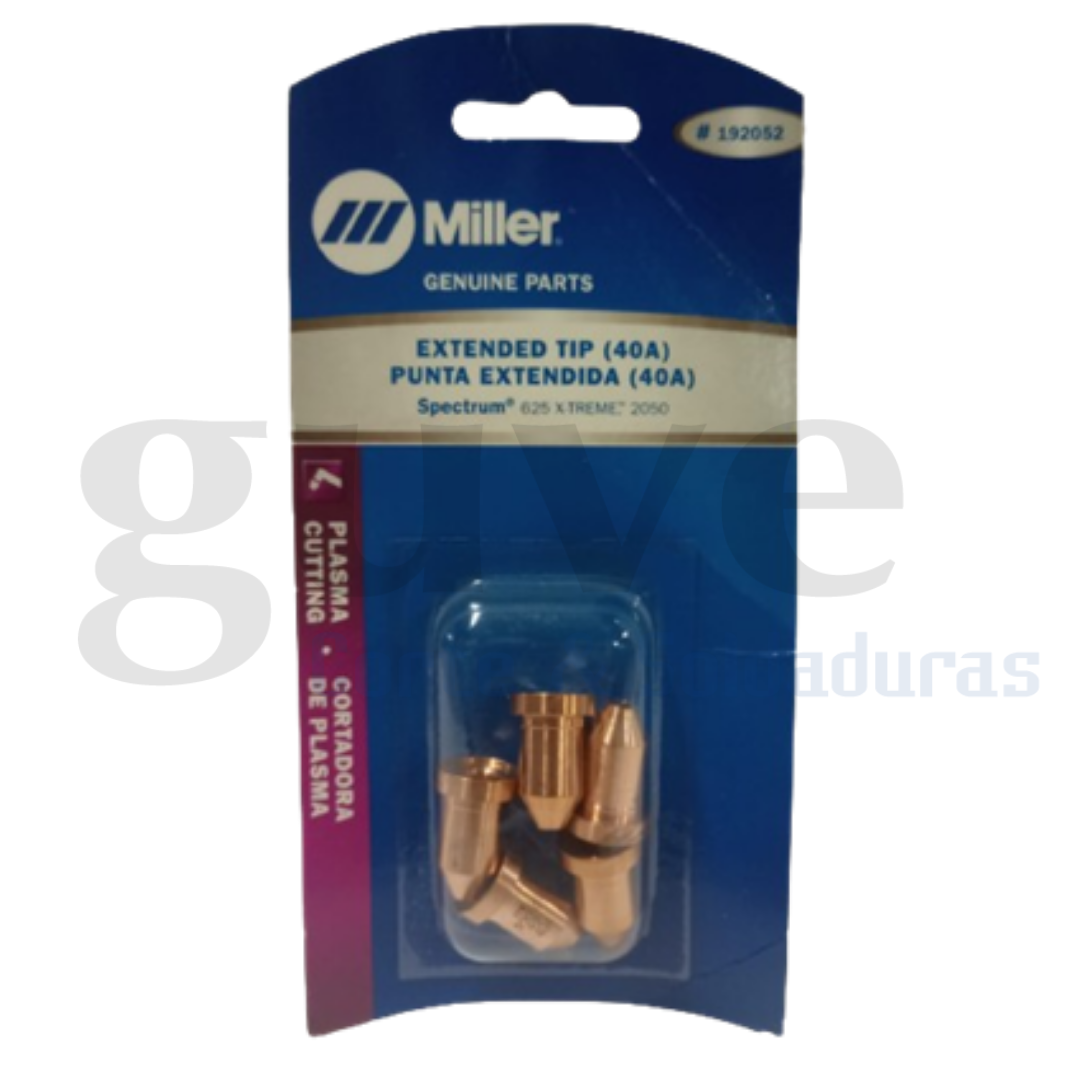 TIP EXTED TAPERED 35A ICE 55C MILLER 192052 - Tienda GUVE